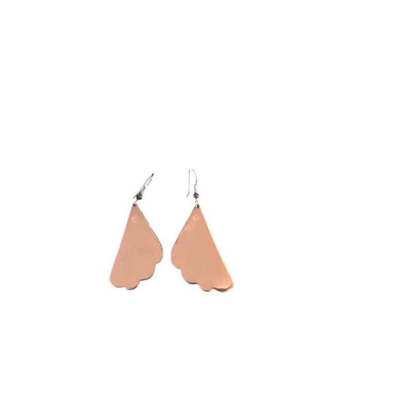 VINTAGE 1990's Copper Earrings - Picture 4 of 4